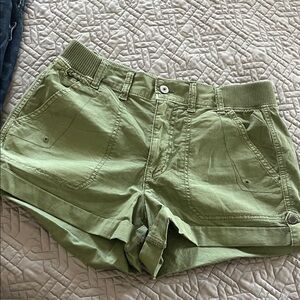 American Eagle Olive Green Women's Shorts